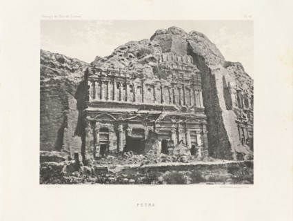 Petra, Voyage d'exploration à la mer Morte, à Petra, et sur la rive gauche du Jourdain, Albert, Honoré Paul Joseph d', duc de