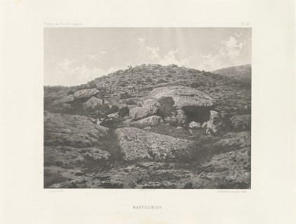 Manfoumieh, Voyage d'exploration à la mer Morte, à Petra, et sur la rive gauche du Jourdain, Albert, Honoré Paul Joseph d', duc