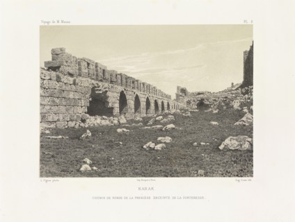 Karak, Voyage d'exploration à la mer Morte, à Petra, et sur la rive gauche du Jourdain, Albert, Honoré Paul Joseph d', duc de