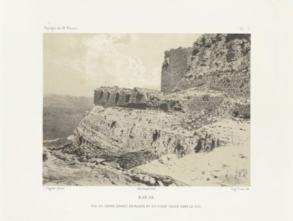 Karak, Voyage d'exploration à la mer Morte, à Petra, et sur la rive gauche du Jourdain, Albert, Honoré Paul Joseph d', duc de