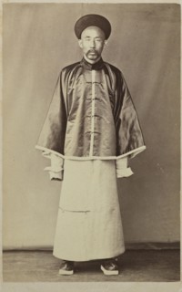 Mandarin; recto, collection of photographs of China and Southeast Asia, Afong, ca. 1860