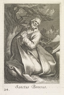 Sanctus Bonosus, 'tBosch der eremyten ende eremytinnen, van Aegypten ende Palestinen: met figuren, Bloemaert, Abraham, 1564-1651