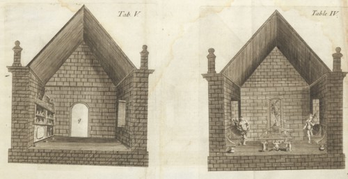 Description et représentation exacte de la maison de glace, construite a St. Petersbourg au mois de janvier 1740