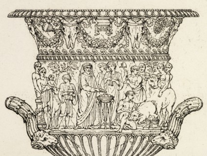 A grand vase from Piranesi, Moses, Henry, 1782?-1870, Engraving, 1814