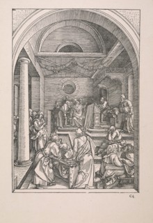 Epitome in divae parthenices Mariae historiam ab Alberto Durero Norico per figuras digestam cum versibus annexis Chelidonii