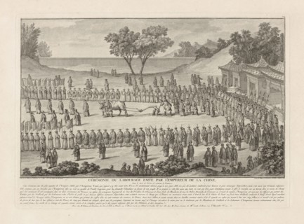 Cérémonie du labourage faite par L'Empereur de la Chine, Conquêtes de l'empereur de la Chine, China, Helman, Isidore-Stanislas