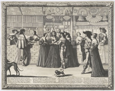 La Galerie du Palais, Bosse, Abraham, 1602-1676, ca. 1638