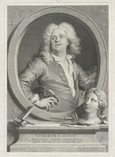 Guillaume Coustou, Larmessin, Nicolas de, 1684-1755, ca. 1730