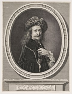 Petrus Dupuis Monsfortensis pictor Regius Academicus, Masson, Antoine, 1636-1700, 1663
