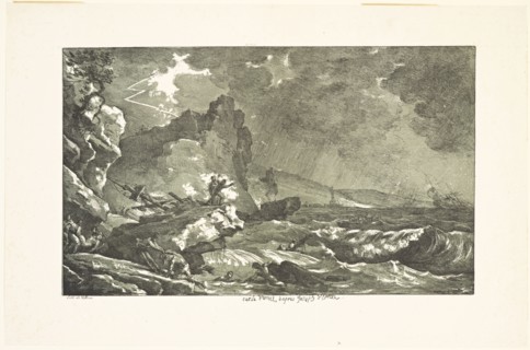 La tempête, Vernet, Carle, 1758-1836, ca. 1810-1836