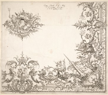 Ornament prints collection, Cuvillies, François d. Aeltere, 1695-1768, ca. 1740