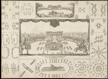 Figure della festa a cavallo, rappresentata nel teatro del ser.mo granduca di Toscana il di. 15, luglio 1637, Italian theater