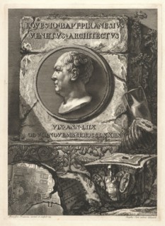 Eqves Io. Bapt. Piranesivs venetvs architectvs, Piranesi, Francesco, 1756-1810, Etching, 1779