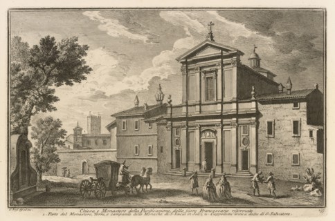 Chiesa e Monastero della Purificazione, delle Suore Francescane riformate, Delle magnificenze di Roma antica e moderna, Vasi