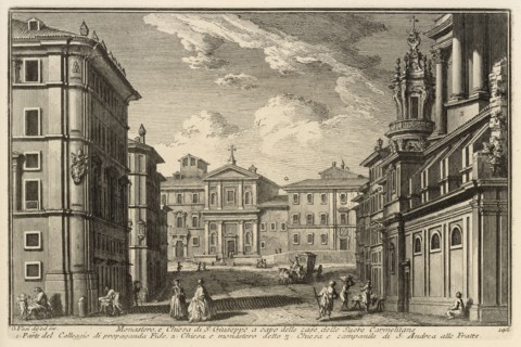 Chiesa e monastero di S. Giuseppe a capo della case, delle suore carmelitane, Delle magnificenze di Roma antica e moderna, Vasi