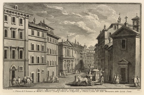 Chiesa e Monastero dello Spirito Santo delle Canonichesse Lateranensi, Delle magnificenze di Roma antica e moderna, Vasi