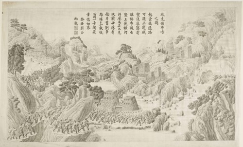 Qianlong campaigns against the Gurkha, Qianlong, ca. 1793-1799