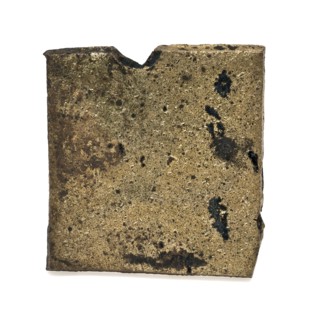 Copper coinweight, square, without recognizable markings, coin weight weight soil find copper metal, poured punched Rectangular