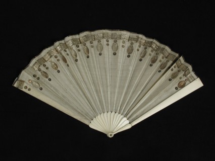 folding fan impeller clothing accessory women clothing clothing leg silk wood copper, rash 135 impeller blade 13,5 hand part