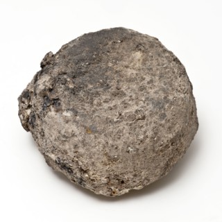 Heavy oxidized plug-like lead object, weight, weight of founding lead metal, cast Conical lead weight