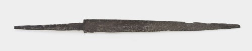 Blade of dagger with one cutting blade of armor crusher or kidney dagger, kidney dagger dagger knife stabbing weapon weapon soil