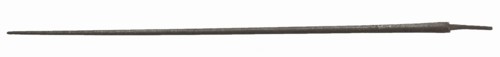 Blade van sierdegen, blade sword sword arm weapon part soil find wrought iron metal total h 82.0 blade h 75.0 angel h 7.0