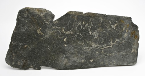 Roofing found during the restoration of the Laurenskerk, roof slate roofing building material soil find slate stone, minced