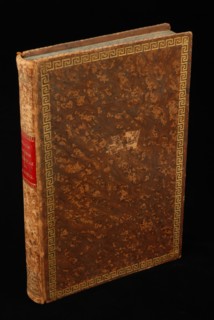 Firmin Didot, Ambrosio (printer), ISOCRATIS. Isocratis orationes et epistolae, old-print book information form paper cardboard