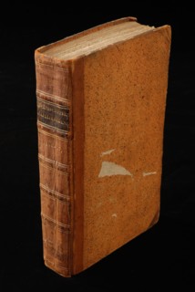 Life sketches, praise and reason. 1806 - 1817, old print book information form paper cardboard leather, printed Revelation