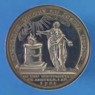 Theodoor Victor van Berckel (Den Bosch 1739 - Den Bosch 1808), Medal on the 50-year marriage of Nicolaas Sleght and Josina Edens