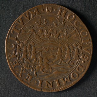 Medal at the battle of Nieuwpoort, jeton utility medal medal exchange buyer, battle between the two armies in the dunes