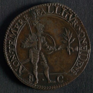 Medal on the mistrust of the Spaniards during the negotiations on the file, jeton utility medal medal exchange buyer, Mercury