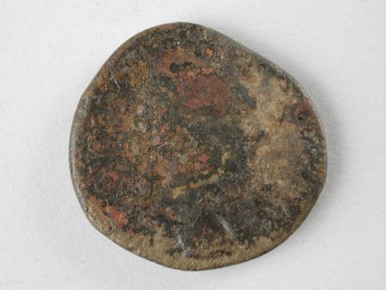 Sestertius, from Emperor Marcus Aurelius, 161-180, sestertius coin money swap soil find silver? bronze? metal, minted Roman coin