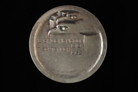 Koninklijke Begeer B.V. Ateliers voor edelsmeed- en penningkunst Voorschoten, Medal of De Erven De Weduwe Van Nelle N.V