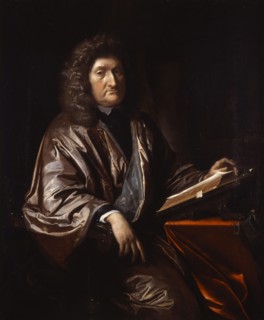 Adriaen van der Werff, Portrait of Johannes Roos (1620-1703), portrait painting canvas linen oil painting, Standing rectangular