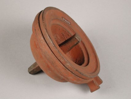 Two-piece bronze mold for dish, mold casting tool tools kit metal bronze, cast twisted Two-piece bronze mold for small