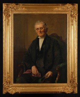 Jacob Spoel, Portrait of Johannes de Haaij, portrait painting footage linen oil painting wood canvas, Standing rectangular