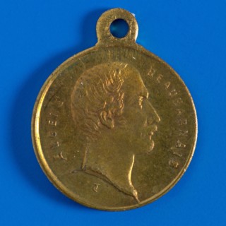 Medal Eugene Beauharnais, on the occasion of the opening of the boulevard named after him, bearer penny identification bearer