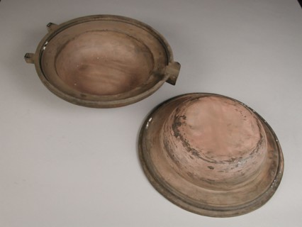 Two-piece bronze mold for plate, mold casting tool tools equipment base metal bronze, cast turned Two-piece bronze mold