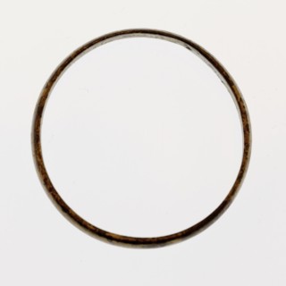 Copper ring, not decorated, ring jewel clothing accessory clothing soil find copper metal d 0.3, cast Copper ring. Smooth walled
