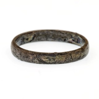 Silver ring, completely smooth, ring jewel clothing accessory clothing soil find silver metal, Silver ring Completely smooth