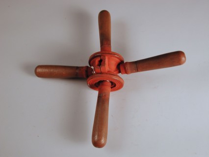 Four-piece bronze mold for salt vessel, mold casting tool tools equipment base metal bronze wood iron, cast turned Four-part