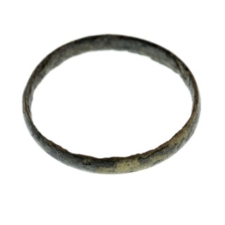 Copper ring, ring jewel clothing accessory clothing soil find copper brass metal, d 0,2 Copper ring Thin some beading
