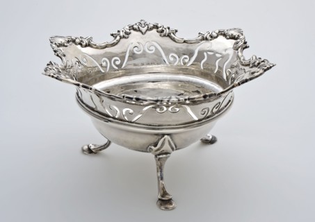 Silversmith: Douwe Eysma, Silver pipe bowl, smoking chamber stove smokeware silver, smoke lighting