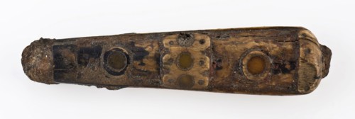 has knife cutlery soil find leg, archeology Rotterdam railroads Soil discovery: pour rail tunnel Rotterdam