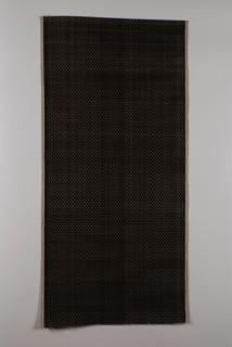 Uncut jacket of aubergine velvet embroidered with floral motifs: embroidered on velvet in five parts