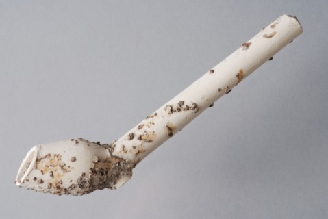 Hendrick Jansz., Clay pipe, marked, from the waste from Rotterdam pipe making, clay pipe smoking equipment smoke floor