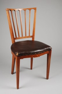 Ebony straight chair, upright chair seat furniture furniture interior design wood elm wood textiles, square squares in the back