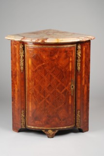 Rococo corner cupplate, corner cabinet cupboard cabinet furniture furniture interior design wood oak wood rosewood violet wood
