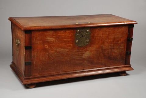Colonial hardwood case, coffin cabinet furniture furniture interior design wood rosewood ebony camphor wood brass, brass fitting